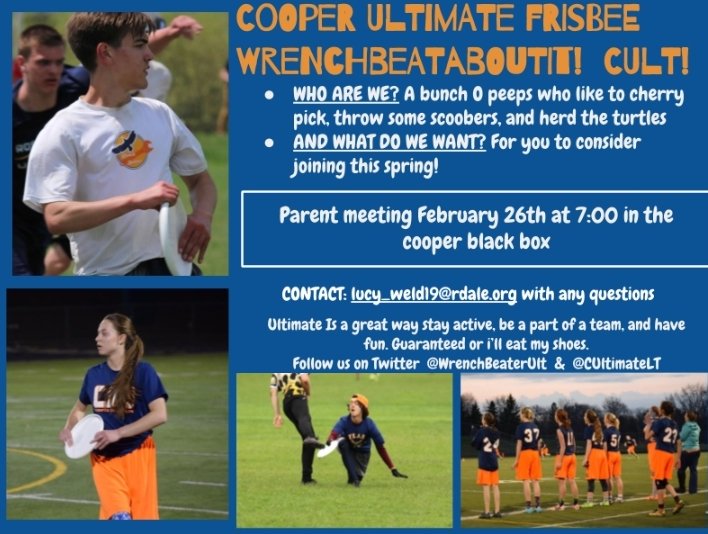 Parent meeting tomorrow, talking about the season and more importantly sick wrenchbeater merch