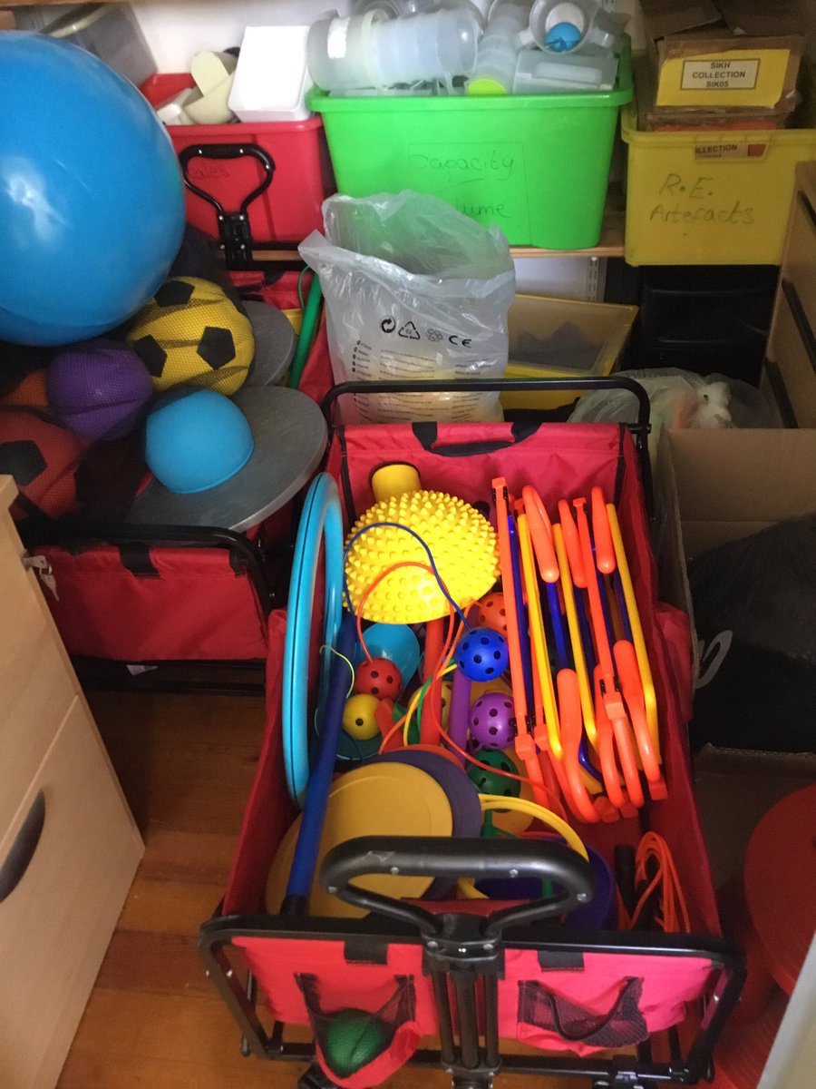 New half term and a new delivery. Some brand new equipment to revamp break times at the school and further encourage lifelong physical activity. #activekids #breaktimes #lifelongphysicalactivity