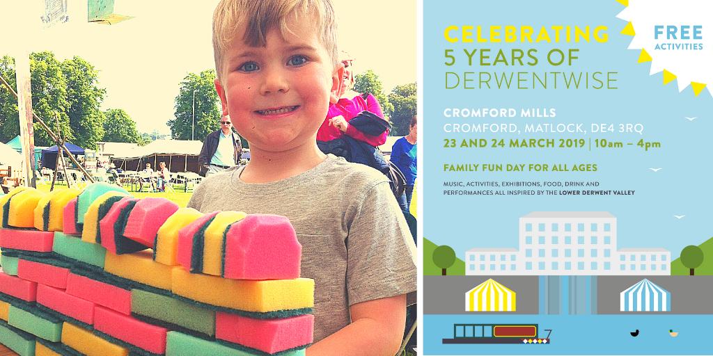 You're never too young to be a waller! One of the many free activities to try at at the celebration weekend. Sat 23rd &amp; Sun 24th March <a href="/CromfordMills/">Cromford Mills</a> 

bit.ly/2GT0zbV

#drystone walls #walling

@HeritageFundEM <a href="/DerbysWildlife/">Derbyshire Wildlife Trust</a> <a href="/madederbyshire/">Made In Derbyshire</a>