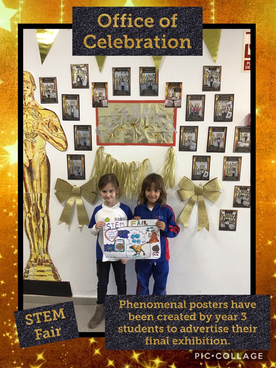 BSBCPrimaryHT's tweet image. #OfficeOfCelebration Amazing STEM Fair posters for final exhibition. #REALprojects @BSB_Barcelona