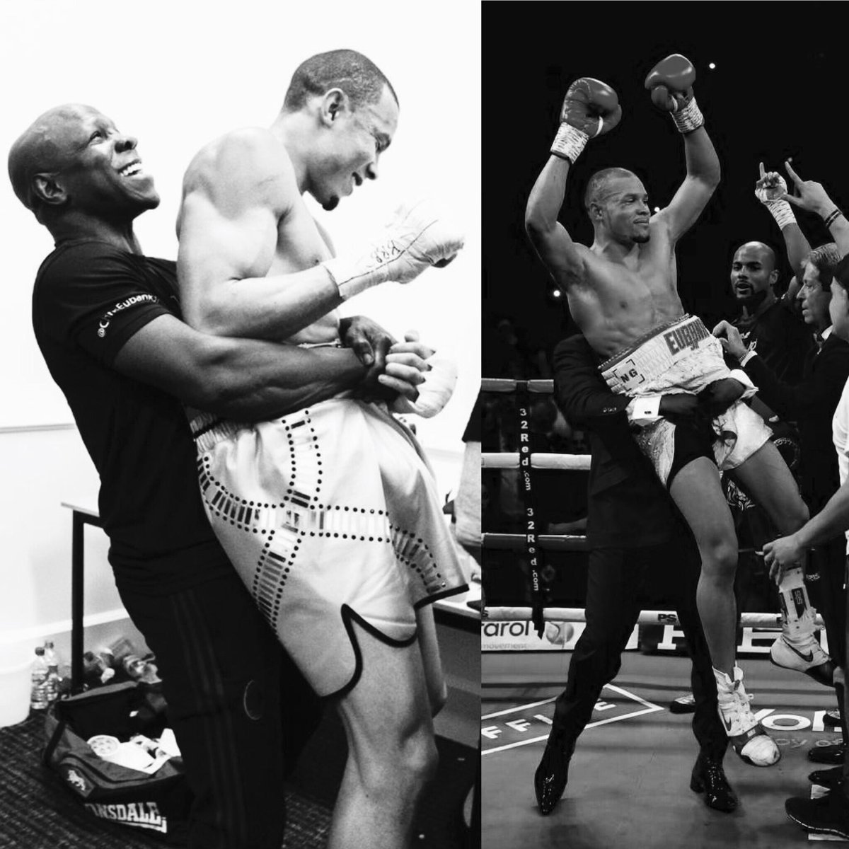 ChrisEubank's tweet photo. 04/02/2017 VS 23/02/2019 
THAT SAME WINNING FEELING! 
2x IBO WORLD CHAMPION.
#ProudDad https://t.co/TEVW7aFwTD