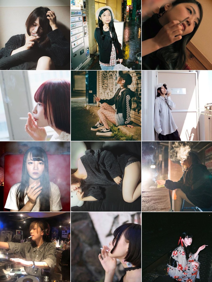 喫煙女子 Smoking Girls Twitter