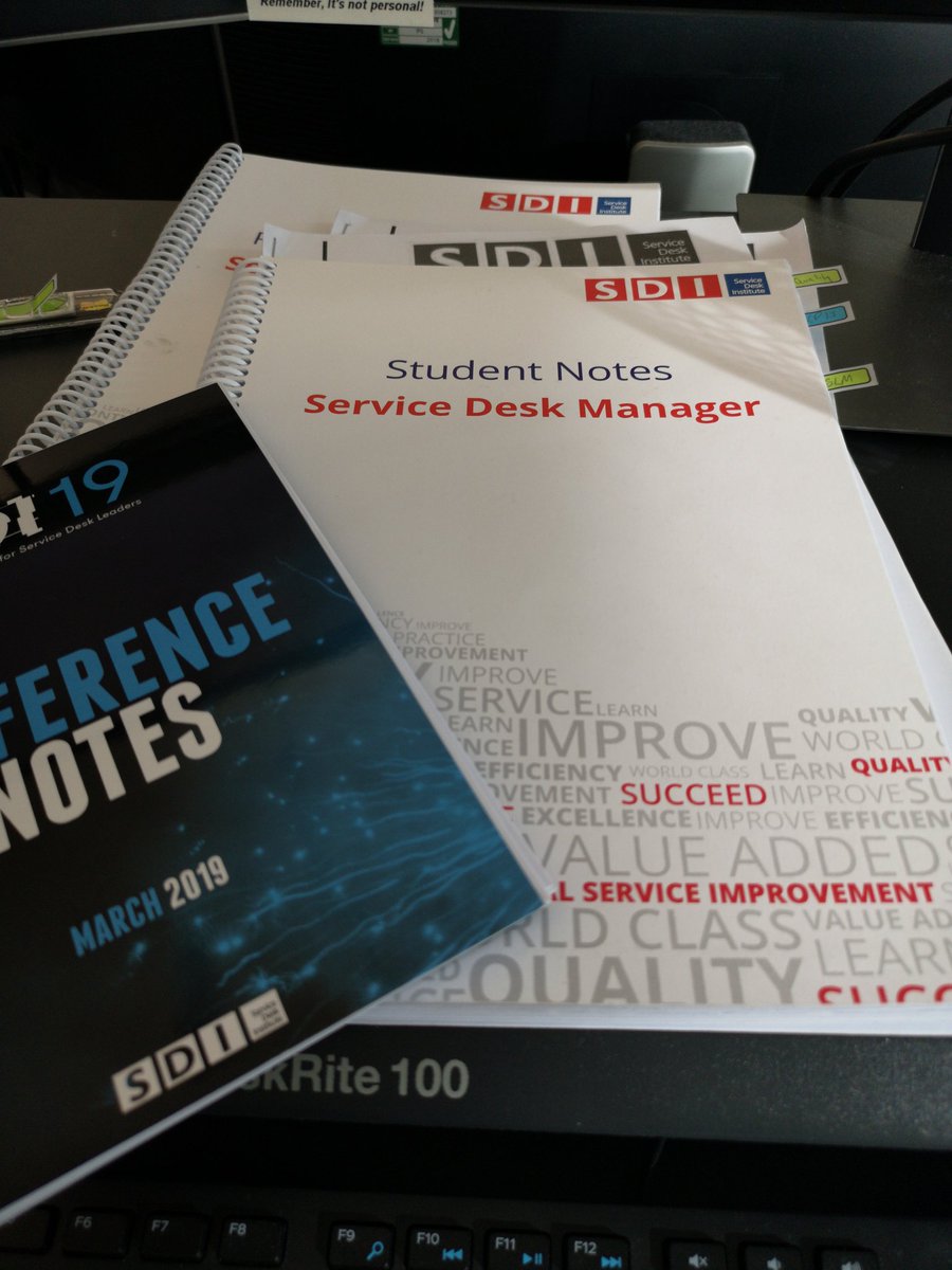 R4YB_M's tweet photo. Following a great delivery last week I'm into a brand new week full of ideas and plans for the road ahead... #SDI #ServiceDesk #ITSM #sditraining @sdi_institute https://t.co/nCkqesZNoU