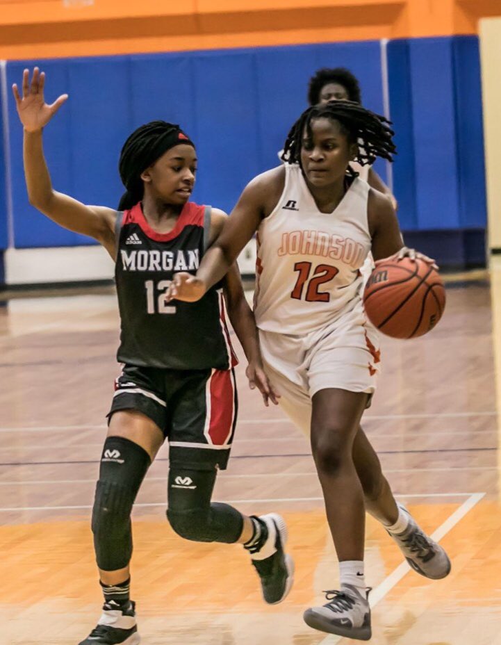 Scj ! the senior leaders and the freshman followers ... Lady Falcons Finest