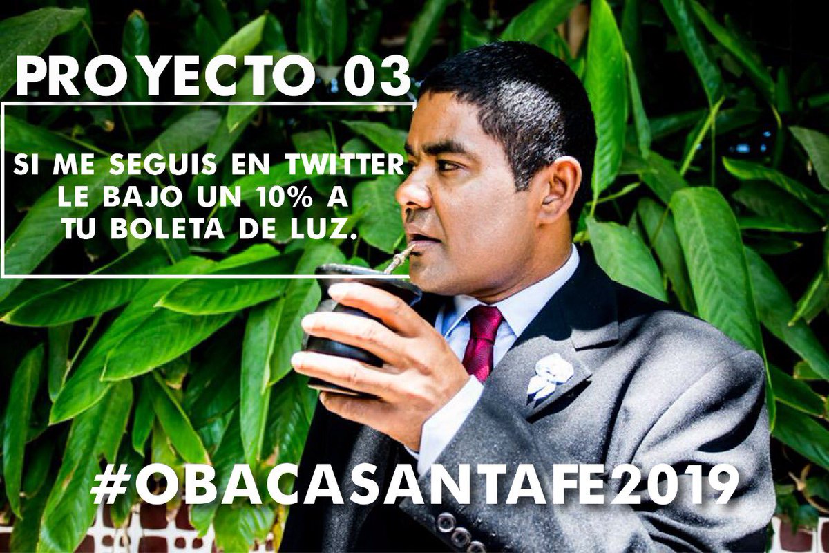 OmarObaca2019's tweet photo. Arrancamos el lunes con #PropuestasBlack 🖖🏿
Acompañame a ver las propuestas y proyectos que tengo para #SantaFe. 
#ObacaGobernador https://t.co/NY5CVPcoAw