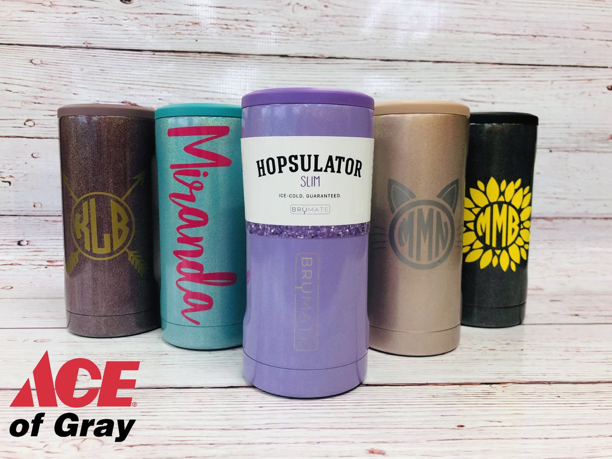 AceofGray's tweet image. Today is #MonogramMonday so to celebrate our New Slim Can Spritzers Crook &amp;amp; Marker we are doing FREE vinyl on any Brumate Slim Koozie bought today only! Any Color, Any Font, Any Style FREE! Please allow up to 1-week turnaround on all monogramming! #ShopAceofGray #Brumate...