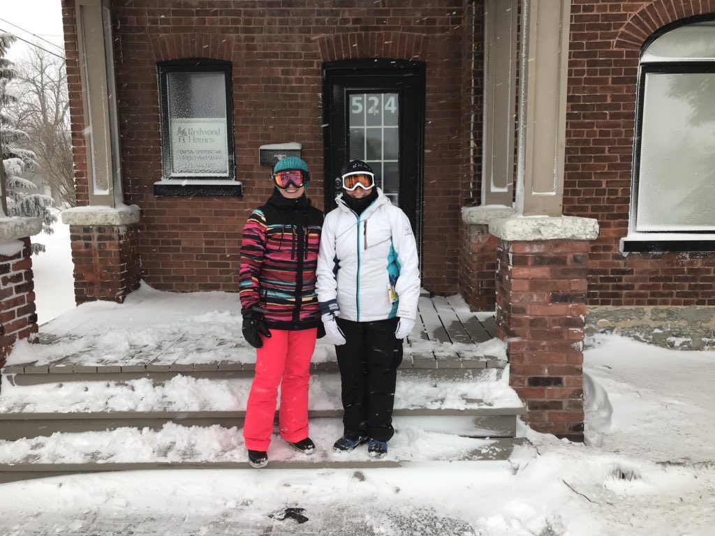 Alpine OFSAA cancelled for the day so we went out for a team walk around Collingwood. <a href="/HumberviewSS/">Humberview S.S.</a> #ProudToBeAHusky