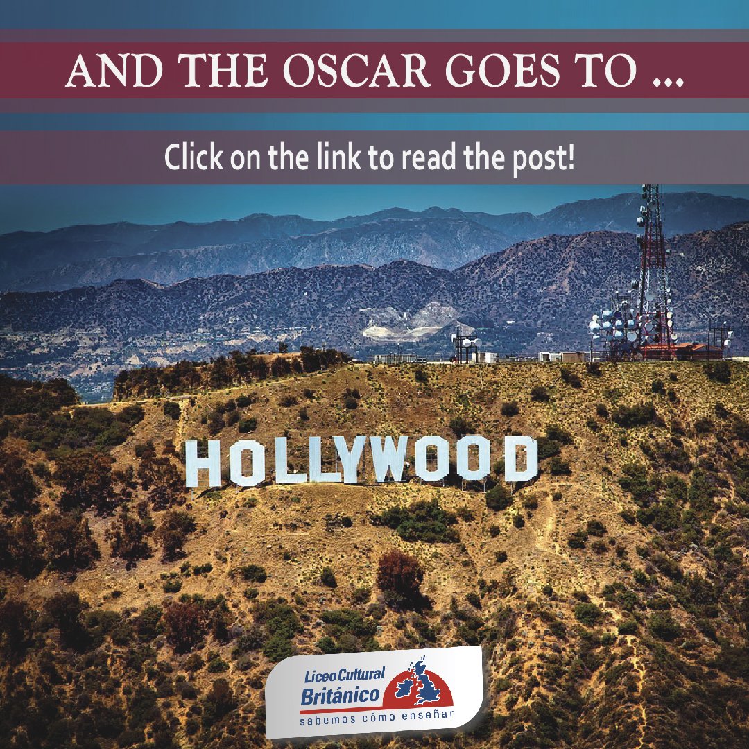 inglesLCB's tweet photo. AND THE OSCAR GOES TO … Why are the famous statuettes called “The Oscars”? And what does the golden man of the trophy represent? Click here ➡ https://t.co/DPcn4IpBtZ to find out!
#FollowOurBlog #TheOscars #Oscars2019 #Blog #LiceoCulturalBritánico https://t.co/McQqr0fWGx