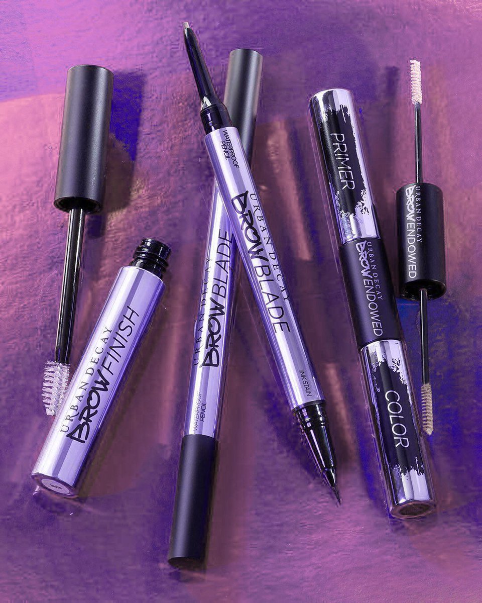 UrbanDecay's tweet photo. Brow Goals ✔️✔️✔️ Snag your favorites from the Street Style Brow Collection now @ultabeauty! #UrbanDecay #StreetStyleBrow #UltaBeauty #makeup #browgoals #brow https://t.co/StyrJaH2yJ