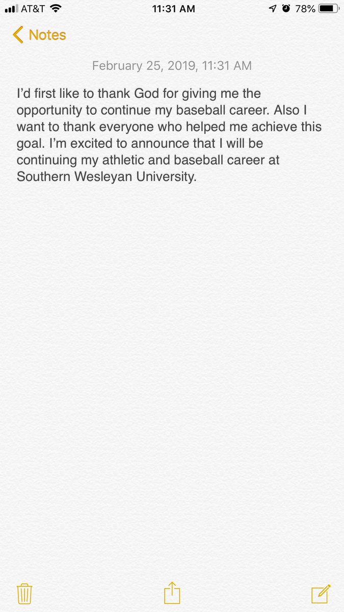 devyn_bond's tweet photo. Excited to make this announcement @easley_baseball @diamondprospect @SWUBaseball https://t.co/nZ8RZyAb2S