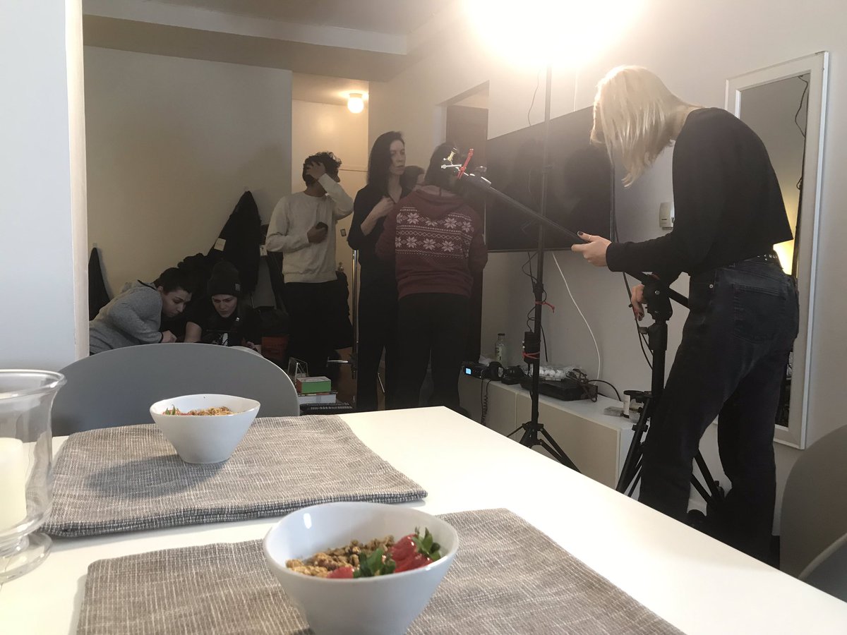 Betzine's tweet photo. Day one of principal photography on my film directorial debut. #lolgradschool #femaleled #directorlife https://t.co/cktFWnHGNe