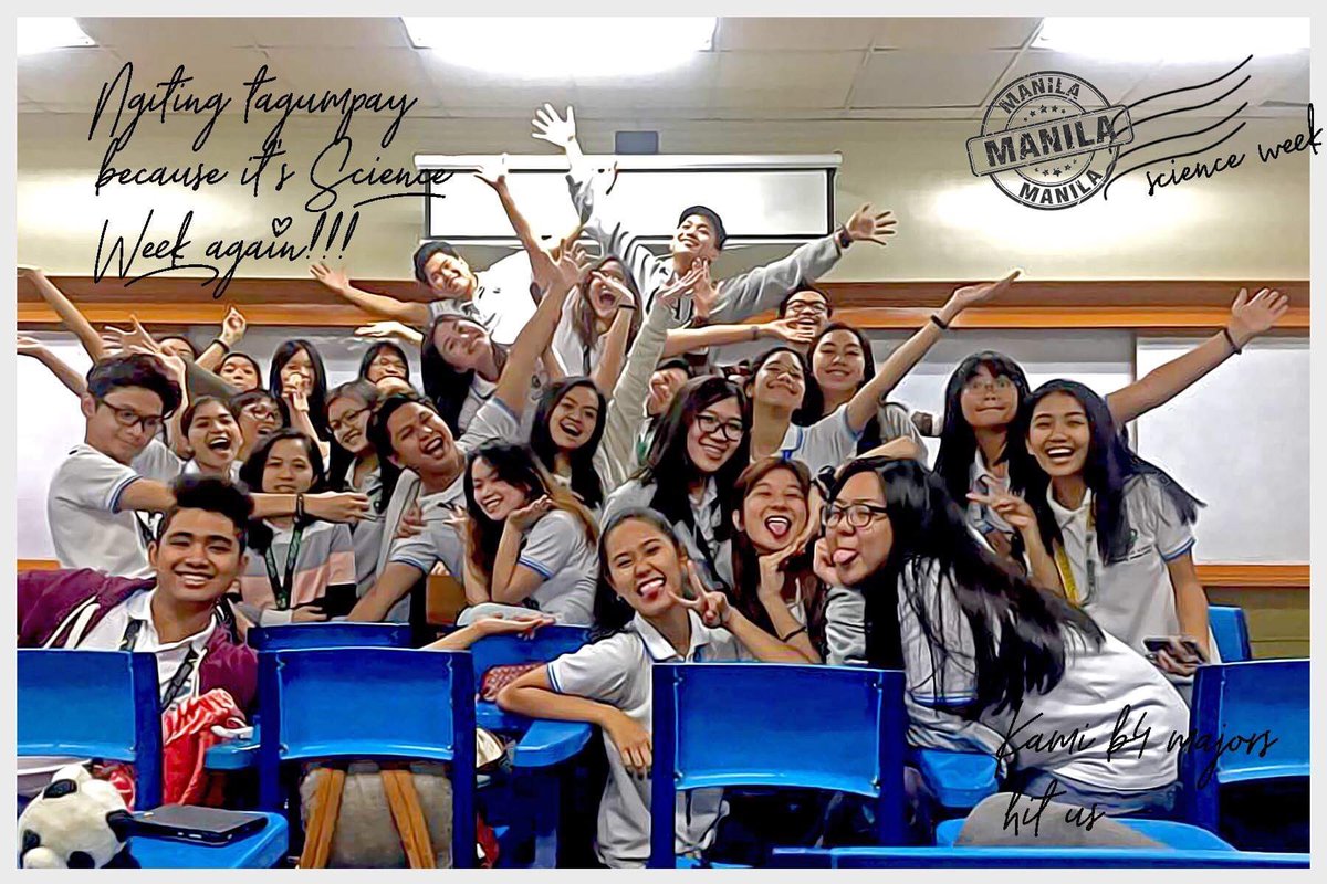 PSY2_2019's tweet photo. COME ONE, COME ALL! 
Tomorrow’s the opening of #ScienceWeek2019 and we can’t wait to check out what’s in store for us this week!!! 💙

Are you just as excited as we are??? ✌🏼

#maluP2 
#ParaSCIyo #GalingScience https://t.co/4IGm2ElsAp