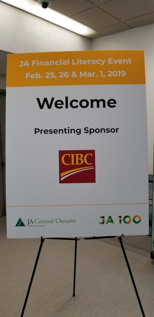 JACentralON's tweet photo. We are looking forward to an amazing day at @CentennialEDU for the first of our three day #FinancialLiteracy Event presented by @cibc #JACOFinLit @ja_canada @JAAmericas @JAWorldwide https://t.co/to78gYcM66