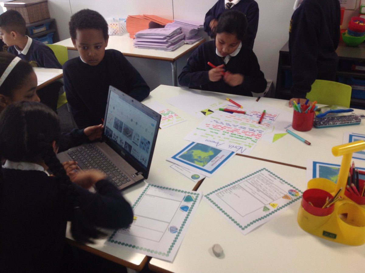 Miss_Poole1's tweet photo. #Class4T are using their #collaboration skills to become experts on different continents around the world. Now that we're experts, visit us this week and we can teach you! #miniteachers #fit2learn #learningtogether #TASCwheel https://t.co/jLl1zCjtIM