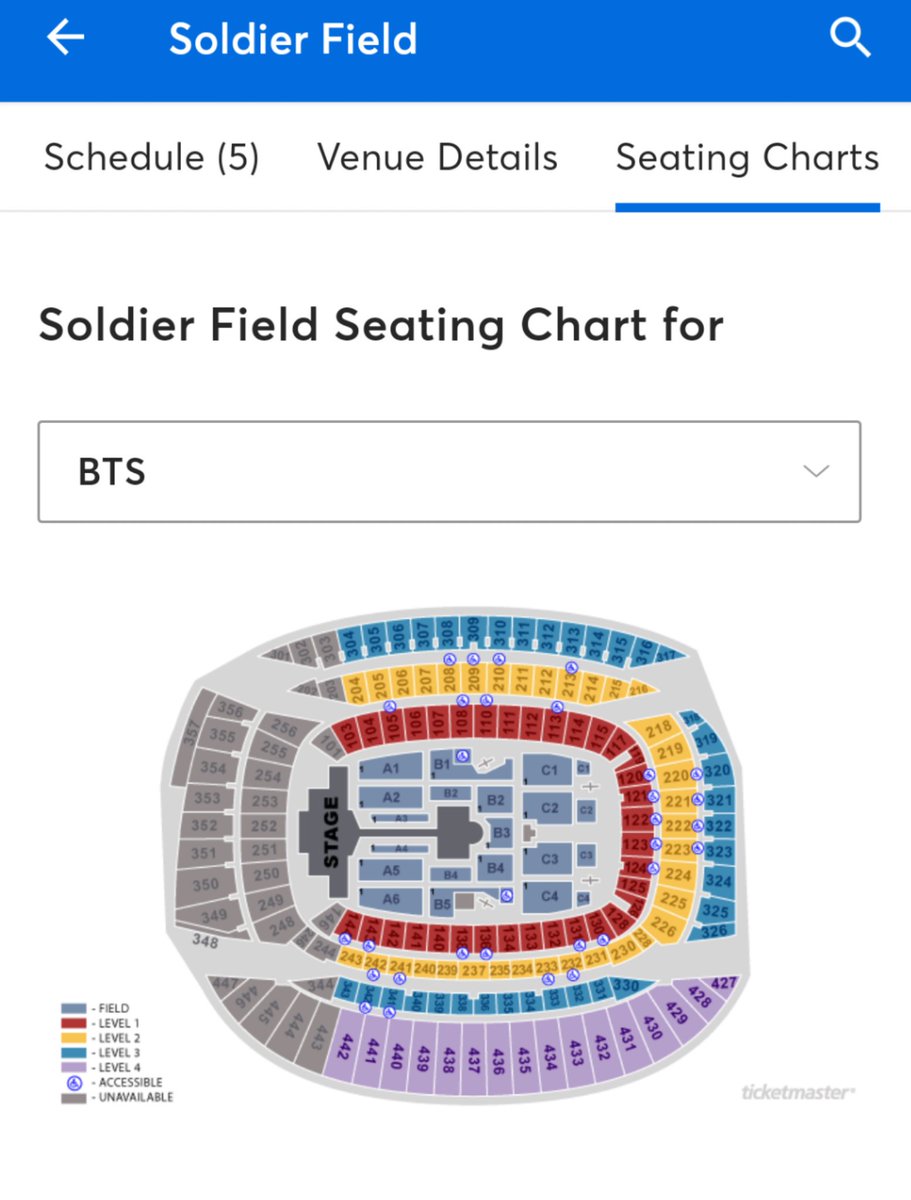 Soldier Field Seating Chart Concert