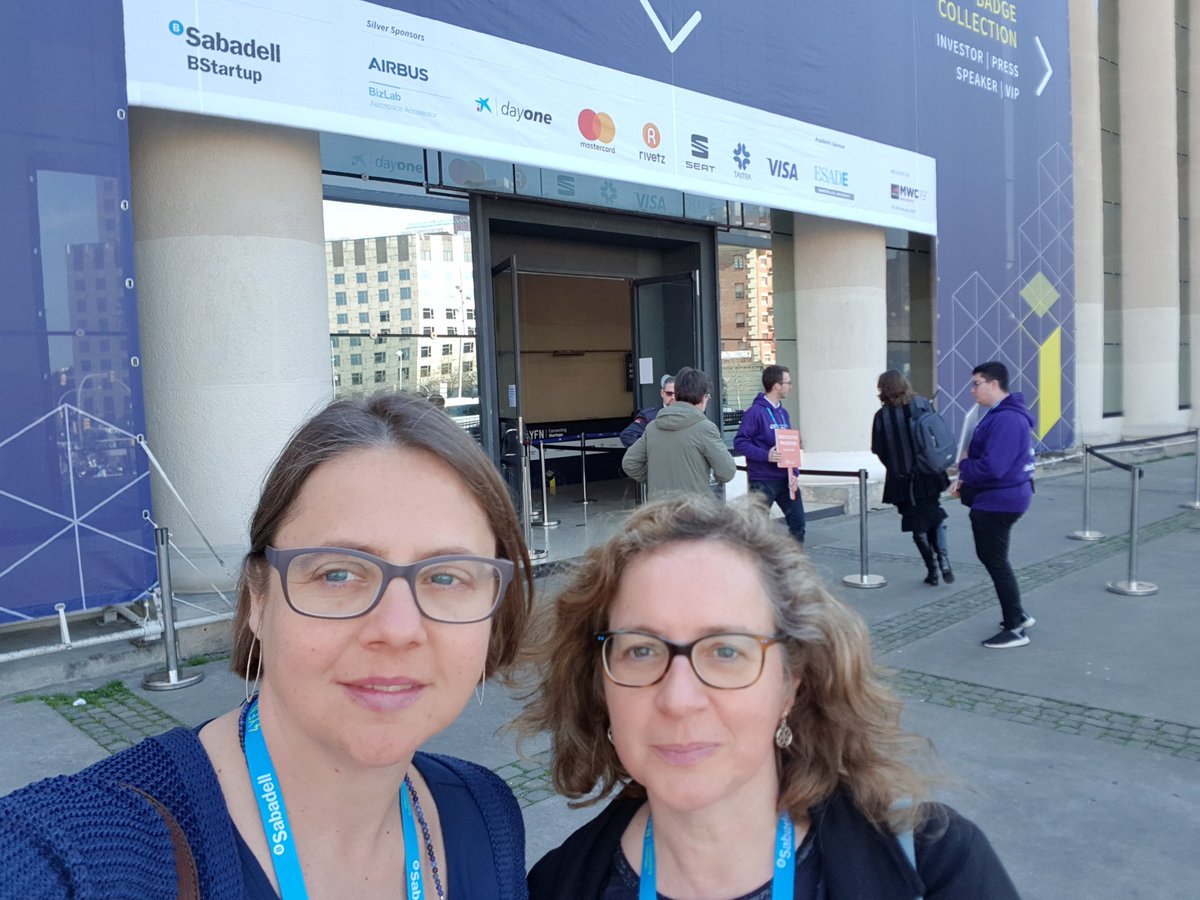 AndreaBikfalvi's tweet photo. Assistim en #4YFN19 ... sessió "The future of work, learning and leading" amb @PilarMarquesGou @qgudayol Esperant sessió @imaginecc, esperant el #Express2019 🚄 Moltes gràcies a @emprencat team! #masterMEDE @univgirona @UdGCJE @UdGCCEF https://t.co/qO2sT8yVAy