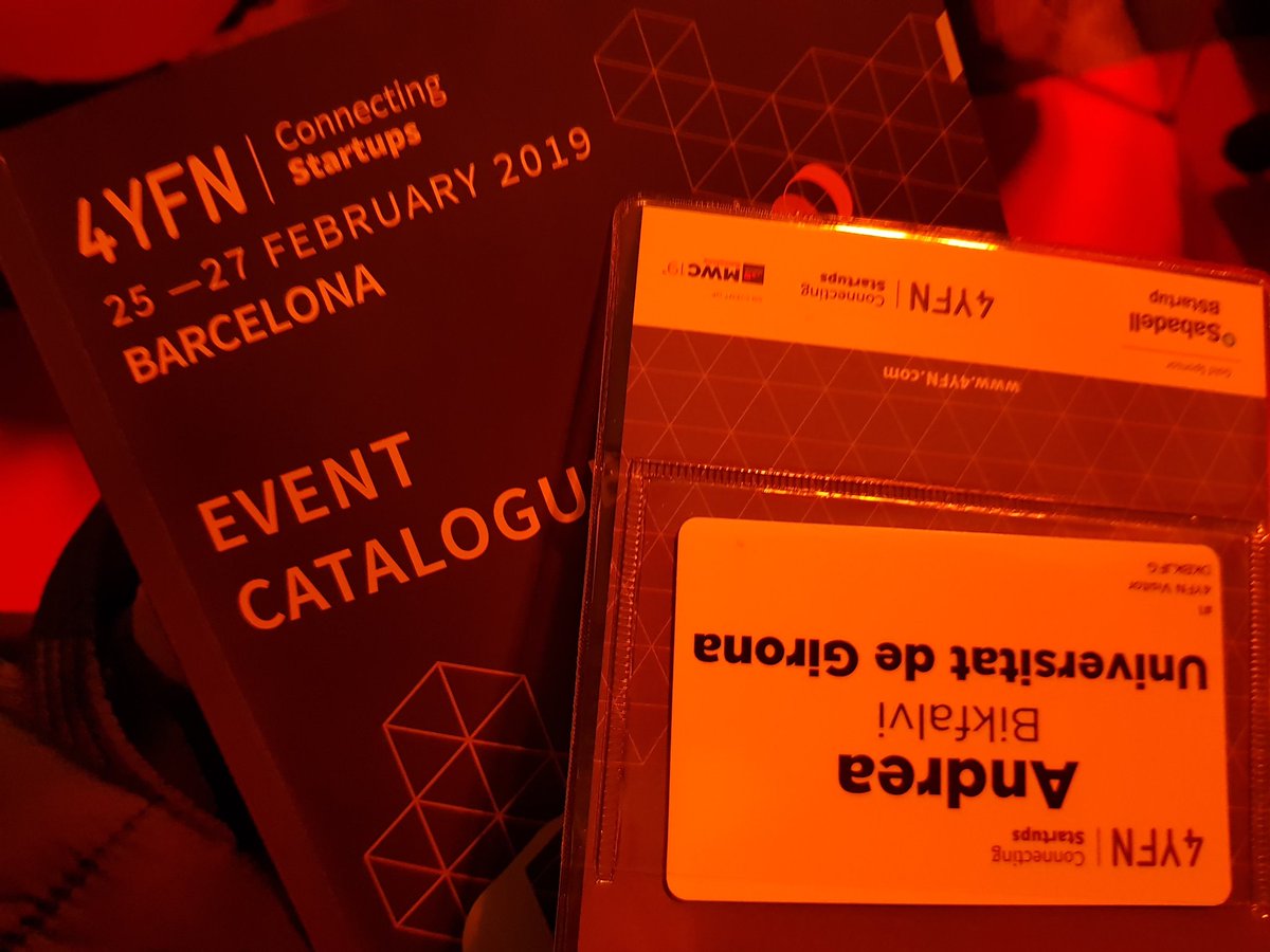 Andrea Bikfalvi (@andreabikfalvi) on Twitter photo Assistim en #4YFN19 ... sessió "The future of work, learning and leading" amb <a href="/PilarMarquesGou/">Pilar Marquès</a> <a href="/qgudayol/">Quim Gudayol</a> Esperant sessió <a href="/imaginecc/">cc Imagine</a>, esperant el #Express2019 🚄 Moltes gràcies a <a href="/emprencat/">Emprenedoria</a> team! #masterMEDE <a href="/univgirona/">Universitat de Girona</a> <a href="/UdGCJE/">UdG JovesEmprenedors</a> <a href="/UdGCCEF/">UdG Empresa Familiar</a> Assistim en #4YFN19 ... sessió "The future of work, learning and leading" amb <a href="/PilarMarquesGou/">Pilar Marquès</a> <a href="/qgudayol/">Quim Gudayol</a> Esperant sessió <a href="/imaginecc/">cc Imagine</a>, esperant el #Express2019 🚄 Moltes gràcies a <a href="/emprencat/">Emprenedoria</a> team! #masterMEDE <a href="/univgirona/">Universitat de Girona</a> <a href="/UdGCJE/">UdG JovesEmprenedors</a> <a href="/UdGCCEF/">UdG Empresa Familiar</a>