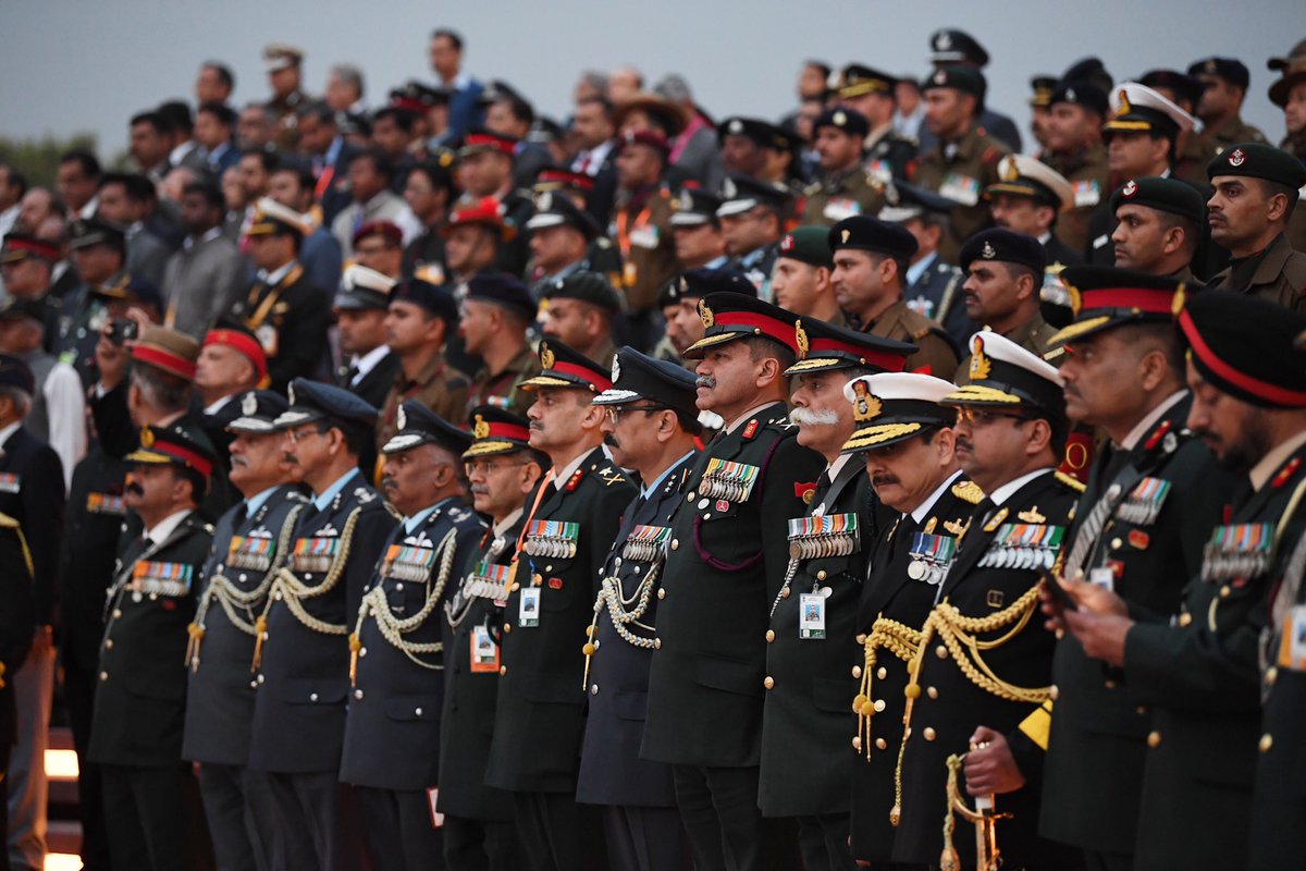 narendramodi's tweet photo. Rashtriya Samar Smaarak, the #NationalWarMemorial has been dedicated to the nation.

India is eternally grateful to all those who have served the nation with utmost bravery and vigour. It is due to them that our nation is safe, secure and can reach new heights of progress. https://t.co/wJS8PeTvRQ