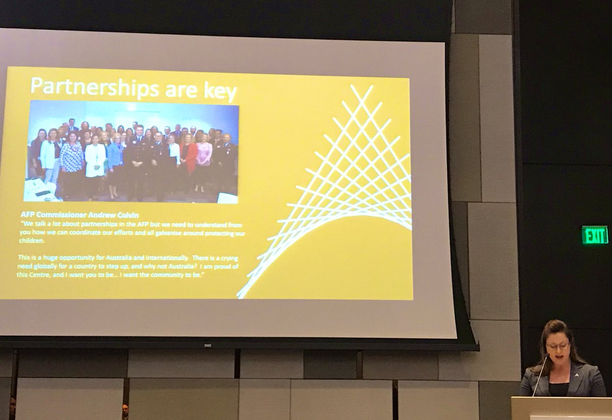 debbie_platz's tweet image. The Australian Centre to Counter Child Exploitation spoke of key prevention strategies, research and initiatives as law enforcement battles the surge of on line Child Exploitation. Partnerships are key to success #ENDOSEC #AusCCCE