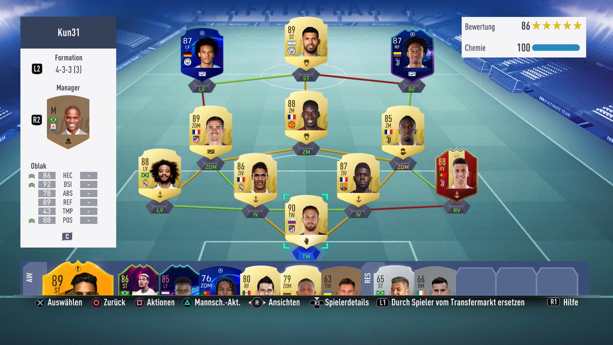 #PS4share #SheeshTeam Hey Yaya, ich habe 400 k Budget und ich würde mich freuen wenn du Vorschläge für ein besseres Team hast.
Danke im voraus