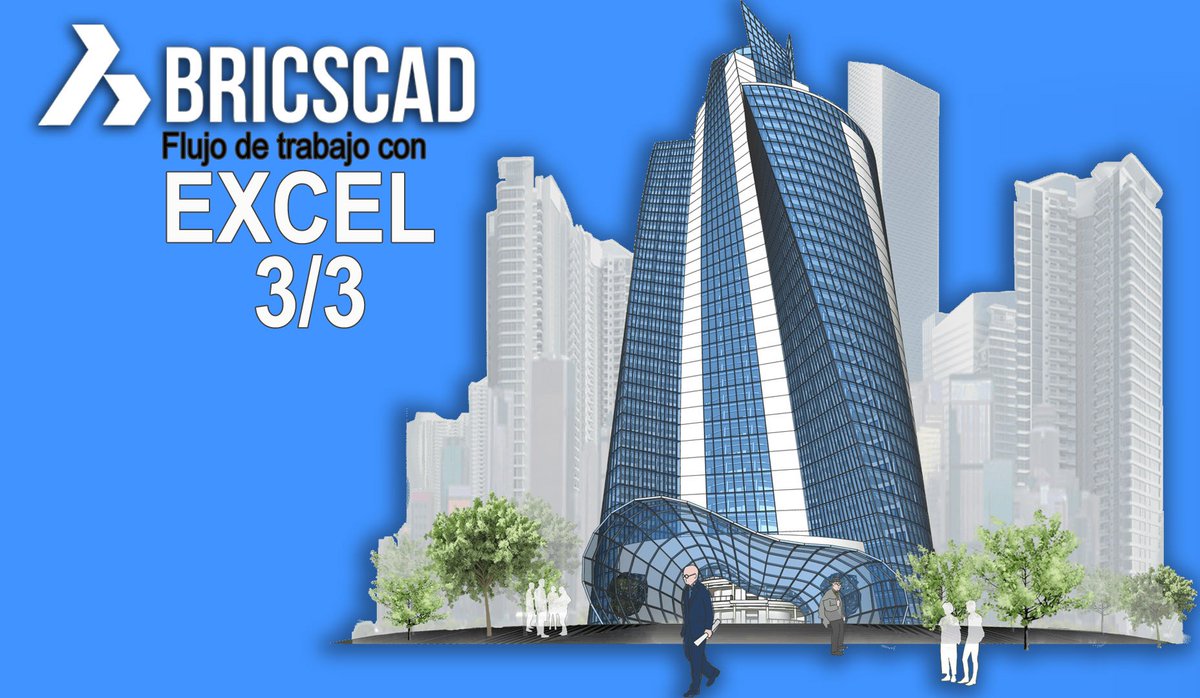 FernandoMLC's tweet photo. https://t.co/TZfGxW1j6t

Video-tutorial: Integración entre #BricsCAD y #Excel (válido para #AutoCAD)
Crear un PRESUPUESTO incluyendo todos los datos necesarios para los productos, pero a partir de un solo código en #BricsCAD. https://t.co/6IWKhza5fL