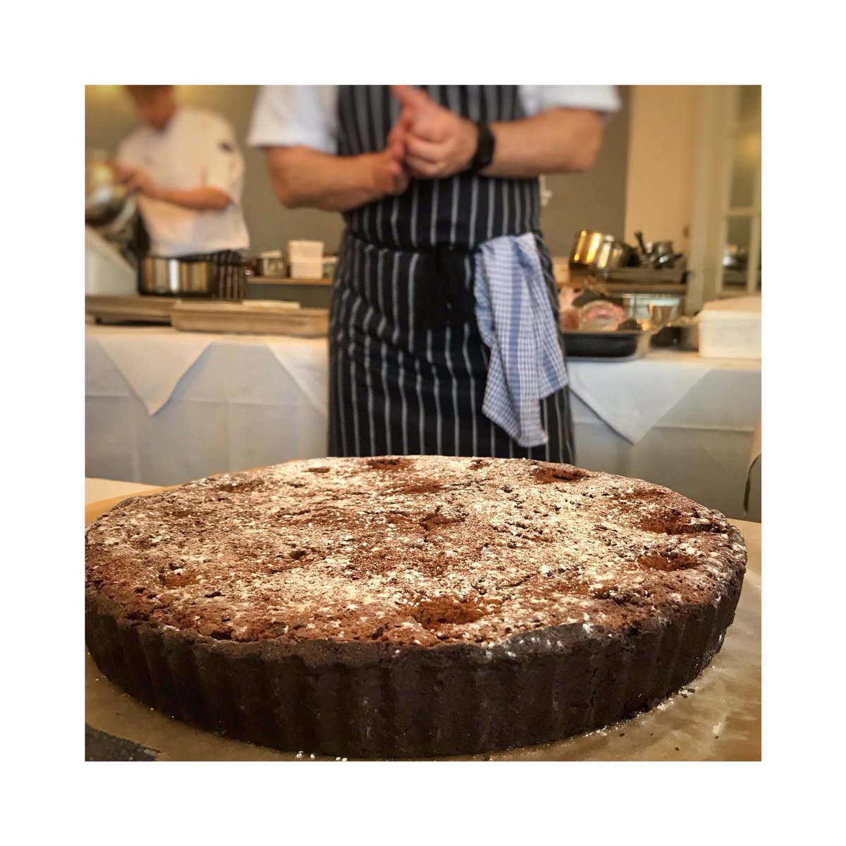 Hands up who would love to be able to cook one of these?

Personally we just love to eat it - but being able to recreate it at home - that’s a bonus 🍰.

Join <a href="/PeterGorton1/">Peter Gorton</a> and Aaron Vanstone for the next in our series of cookery courses. #BeautifulBaking will not disappoint ...