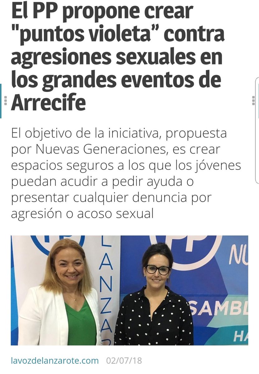 EfrainSoca's tweet photo. @NuevaCanariasLZ Buenas tardes. Desde @nnggcanarias hemos llevado los puntos violetas a las ciudades más pobladas de Canarias. Incluso en Arrecife, nuestros compañeros de @nngglanzarote llevaron junto a @PP_Arrecife la moción aprobada al pleno del ayuntamiento. Hay que estar más atentos hombre 😜 https://t.co/F3DAZ7UyYb