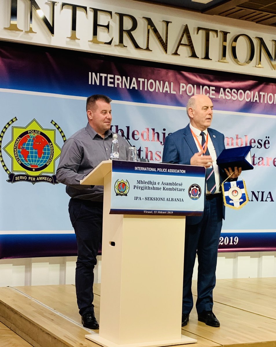 CommandoDefense's tweet image. COMMANDO DEFENSE ACADEMY
INTERNATIONAL POLICE ASSOCIATION IPA 
Swat Police Instructor Uliks Gjonaj - During the IPA Congress with the Albania State delegation and neighboring State Croatia-Serbi-Montenegro-Macedonia- Greece ect. 
IPA-Section Albania🇦🇱, President Mr. Skender Doda