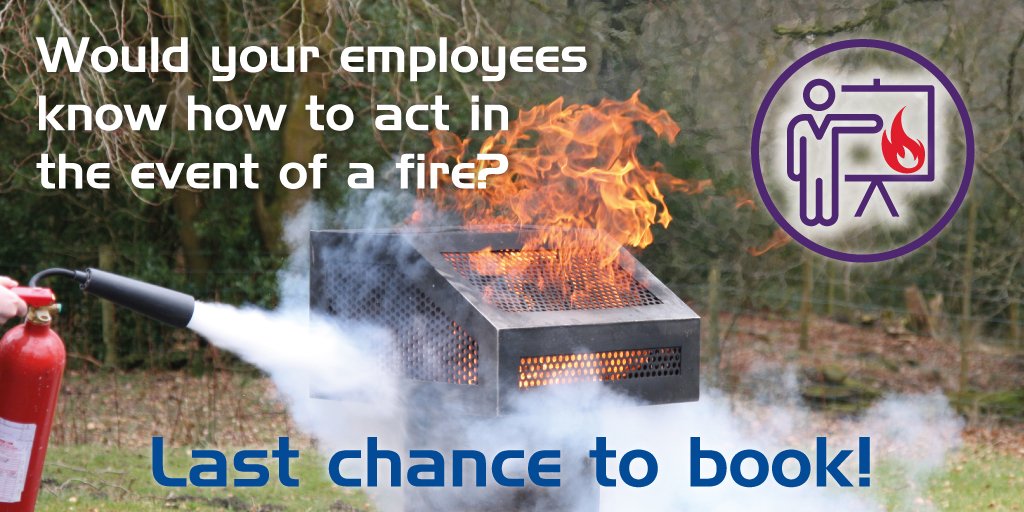 Fire Marshal Training - THIS WEDNESDAY! Book now to avoid disappointment! #firemarshaltraining #firesafety @BurnleyExpress @burnleysocial @ellisonprinting @ph7wc @IanC_Shout @digicomm360 @WaterWorxUK @mcpzoe @shoutnetwork @smokecloak_uk @Seriun