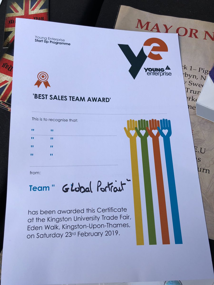 Harshitabajaj9's tweet photo. Glad to share this achievement, won best sales team award in Trade Fair, 2019. Thanks to my team members for their efforts. @nataliivanoff @ParagGa34228828 @allsop_samuel #mayornay #cardgame #brexitgame #globalportrait #mace18 #macekingston https://t.co/LQGfbPPbok