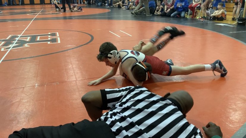 Nico Maximus is improving every week, 1 match away from placing in a 19 man bracket. Keep working son!!
#badkarma #omp #westmiddlesex #soontobereynolds