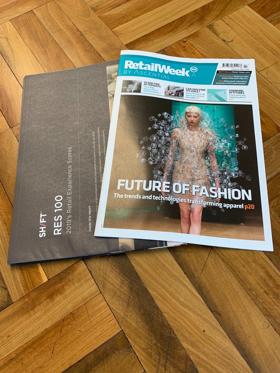 shiftcommerce's tweet photo. If you're a Retail Week subscriber, chances are you've seen our latest report with your recent edition: the Retail Experience Score (RES) 100. If you've missed it, get your free digital copy by visiting our site - or drop us a line to find out more. https://t.co/COy2IAohoJ https://t.co/jO7gE5ZpGA