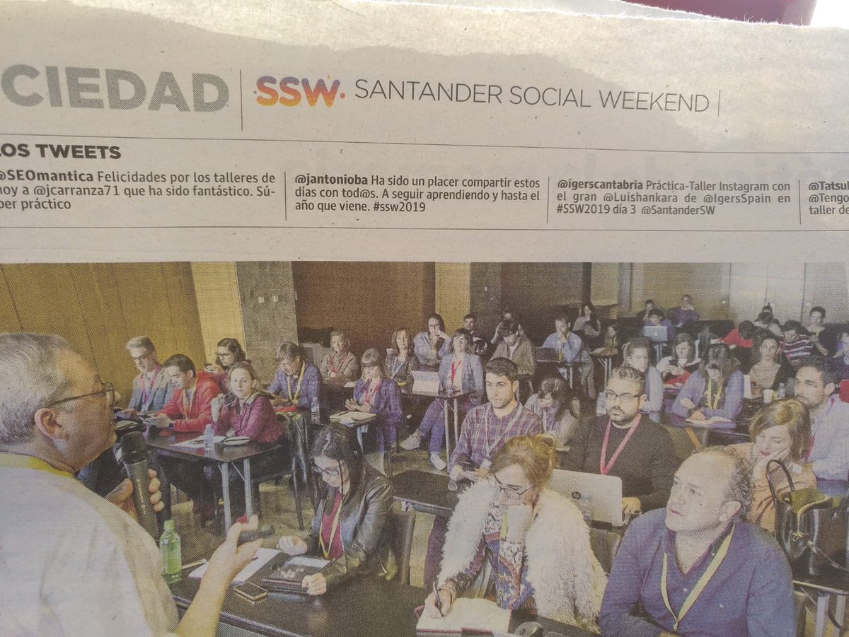 #ssw2019 tweet tweet tweet