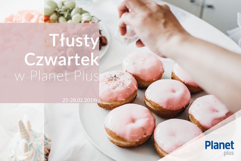 planetpluscom's tweet image. Tłusty Czwartek w Planet Plus zaczynamy już dziś! 🍩

Od 25 do 28 lutego podnosimy Cashback i rozdajemy kody rabatowe!

Sprawdź ofertę ➡️ goo.gl/NGPaSZ

#tłustyczwartek #Cashback #kodyrabatowe #pączki
