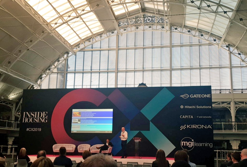 Great session with <a href="/LQIdeas/">Low Quality Ideas</a> on the 4th industrial revolution #DigitalinourDNA  <a href="/insidehousing/">Inside Housing</a>  #cx2019