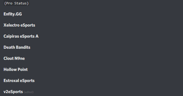 BanditsDeath's tweet photo. We are happy to be involved with the new system😮 on @XelectroeSports League Season 2🥳 and we are starting off on (Pro Status) which we are excited about🤗, good luck to all teams when it starts!!😎😎 https://t.co/Agi7EejO35