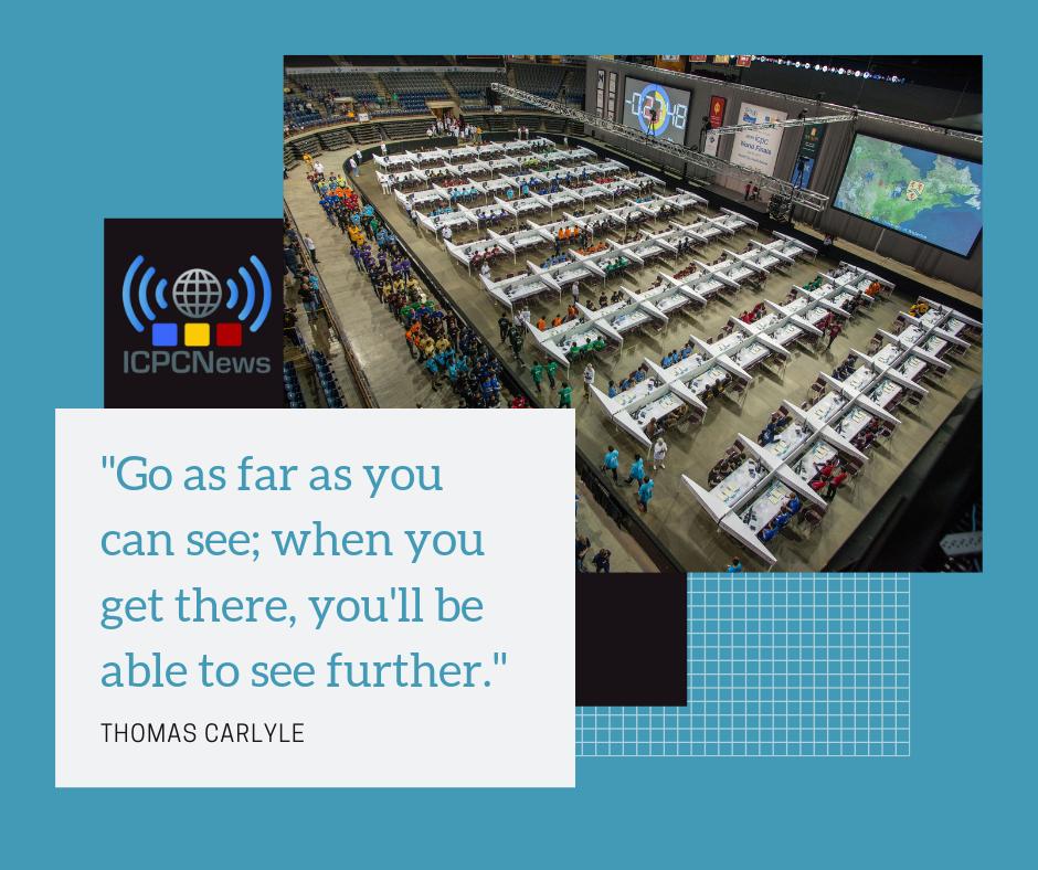 ICPCNews's tweet photo. Competing in the World Finals might seem like a distant dream sometimes, but working hard will get you there!
Happy #MotivationMonday
#MondayMotivation
ICPCNews Photo by Randy Piland from #ICPC2017 Dress Rehearsal https://t.co/BDtIVSSFOP