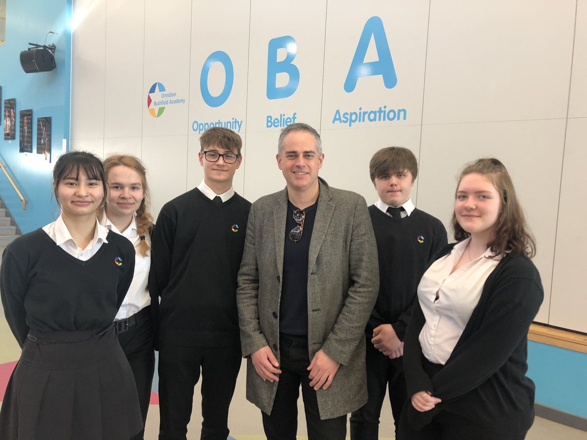 jon_bartley's tweet photo. Great to speak to The Sixth Form at Orminston Bushfield Academy @obapeterborough Lots of engaging questions! https://t.co/CMbWvzieYR