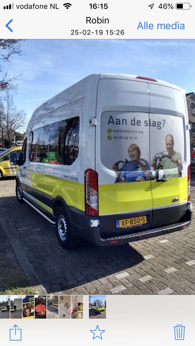 RobinSchopt's tweet photo. Handig zo’n rijdend billboard!
@KonVisio @Visio_WD_Midden #werkenbijvisio https://t.co/f3E951vqqr