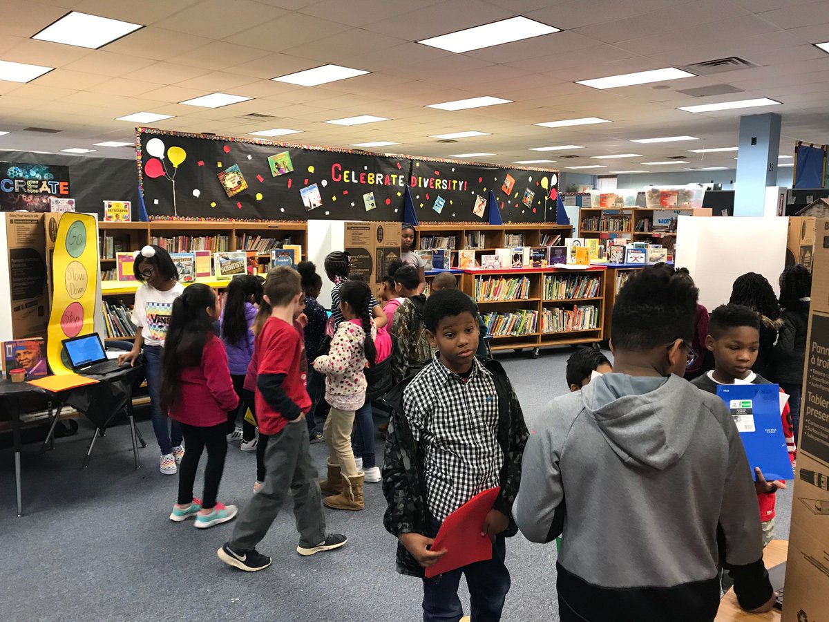 o_elementary's tweet photo. Dodd Students presenting/experiencing African American Inventor Fair! (Families and friends can check it out tomorrow night at 5:30!) check our Facebook for more! https://t.co/PdWaUKzL8Q