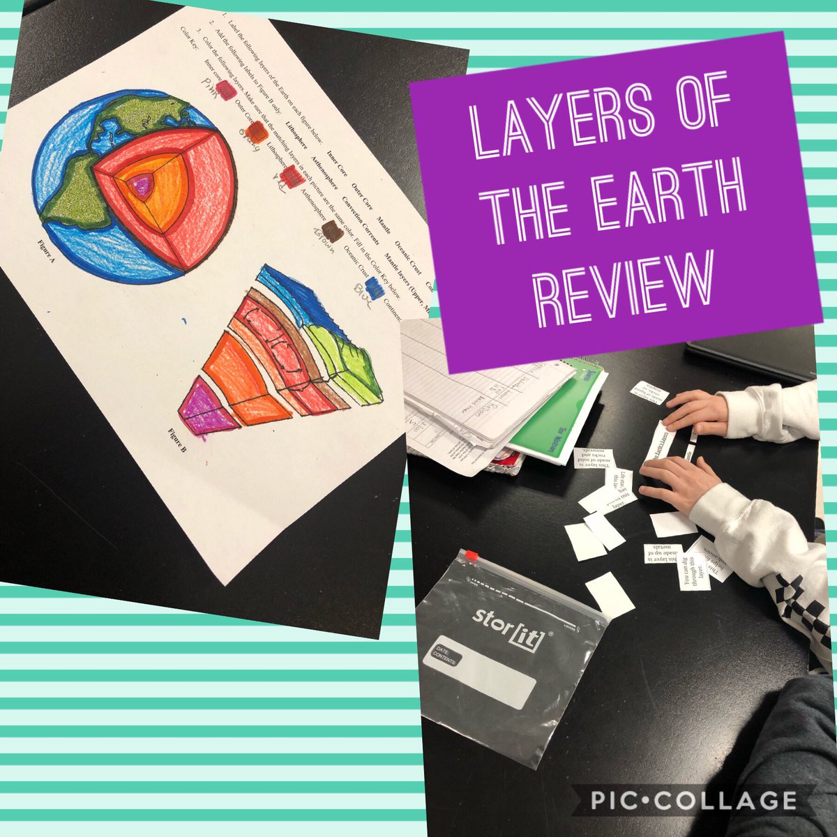 MrsSchieberGV's tweet photo. Reviewing layers of the earth before learning about #platetectonics #smseagles #gvforever 🌍 🌋 https://t.co/hr1Ppn1isB