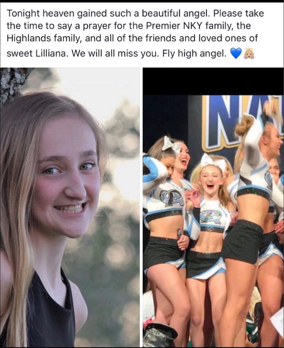 LittleKorean1's tweet photo. Prayers to premier athletics NKY 💙 https://t.co/YhbiMUNur0