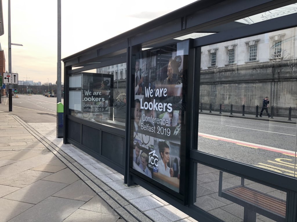 LookersGroup's tweet photo. Weโve arrived in #Belfast ahead of the #LookersConference2019! Here with the @CharlesHurstGRP team, weโre excited to get things underway tomorrow at the @BelfastICC. https://t.co/D8yoA7cDU0