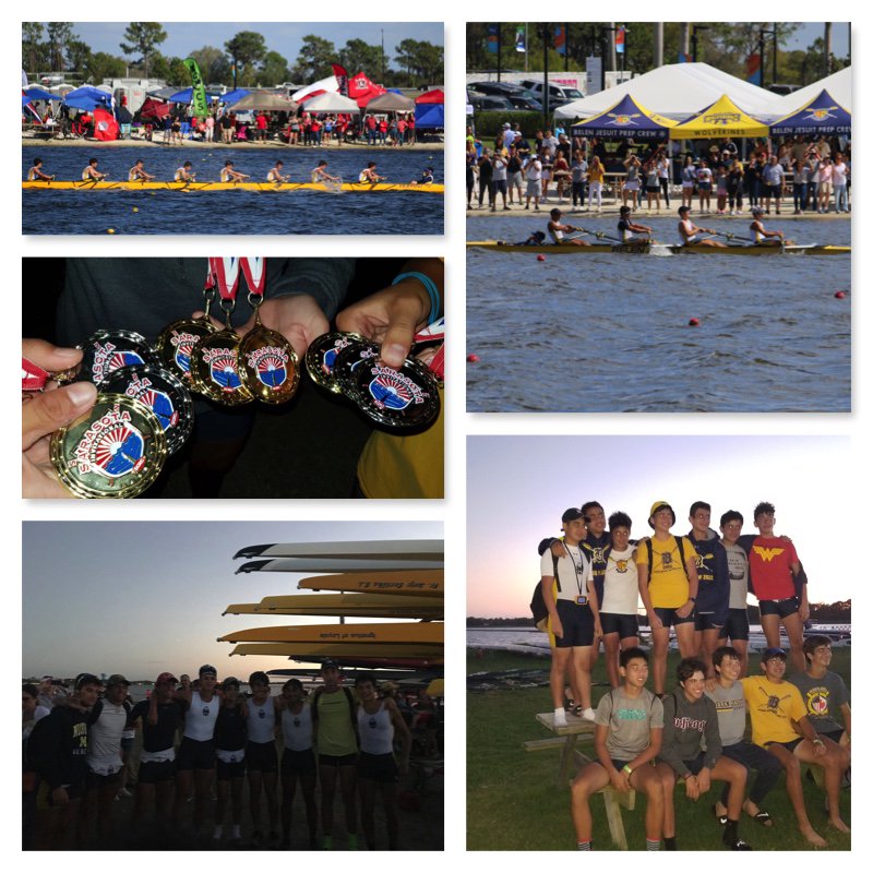 RowBelen's tweet image. This weekend @SarasotaRegatta #BelenCrew posted one of its strongest performances in recent memory!The entire team: MS, Freshmen &amp;amp; Varsity competed in 14 events vs. 70 clubs/800 rowers. Despite this crowded field, the team finished top 3 in every heat &amp;amp; every Belen rower medaled!