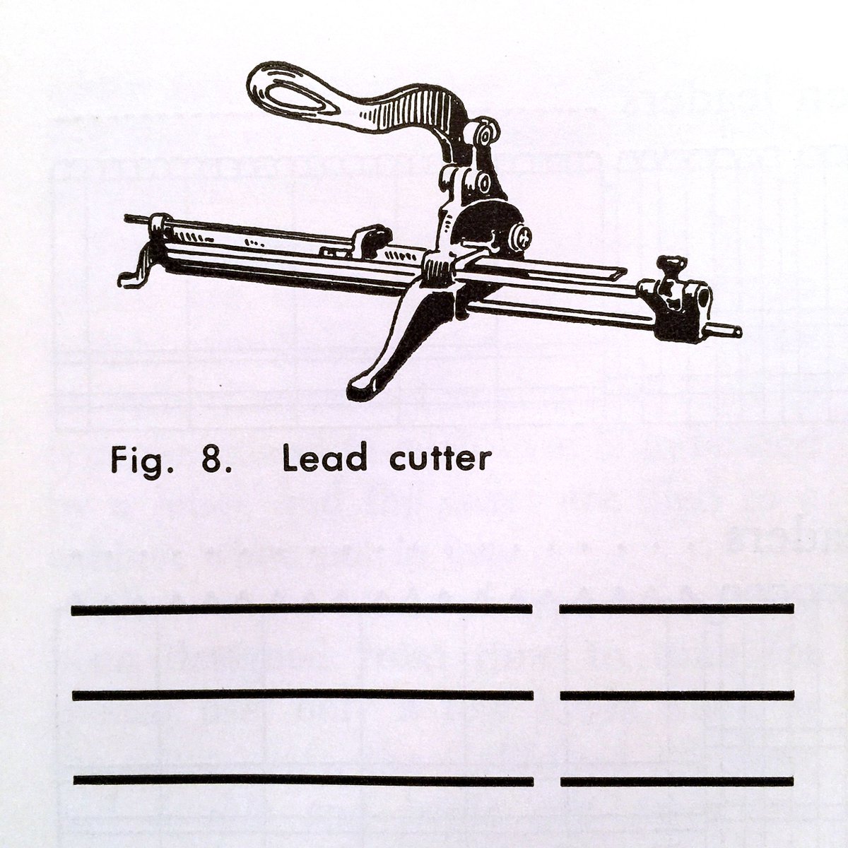 theorosendorf's tweet image. Lead Cutter #movabletype #typography