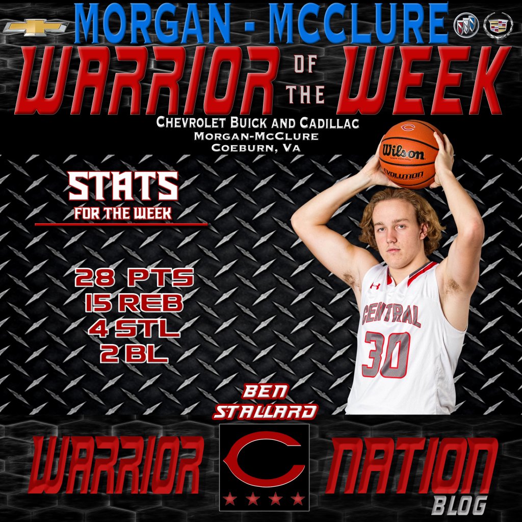 WarriorNatnBLOG's tweet photo. Morgan-McClure Warrior of the Week: Jan 29 – Feb 1! https://t.co/WFe7ZDCCIm https://t.co/g3guFXM8Dt
