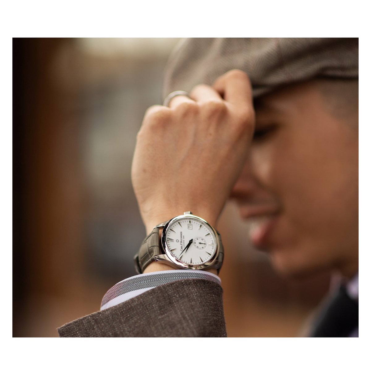 carl_f_bucherer's tweet photo. Bringing equisite #taste to this new week with our #ManeroPeripheral #timepiece. #CarlFBucherer #BlakeScott #MensWatch https://t.co/xARquc1GBT