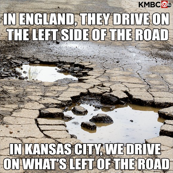 Potholer Meme Pennsylvania Pothole Memes #pothole #nyc #pavement