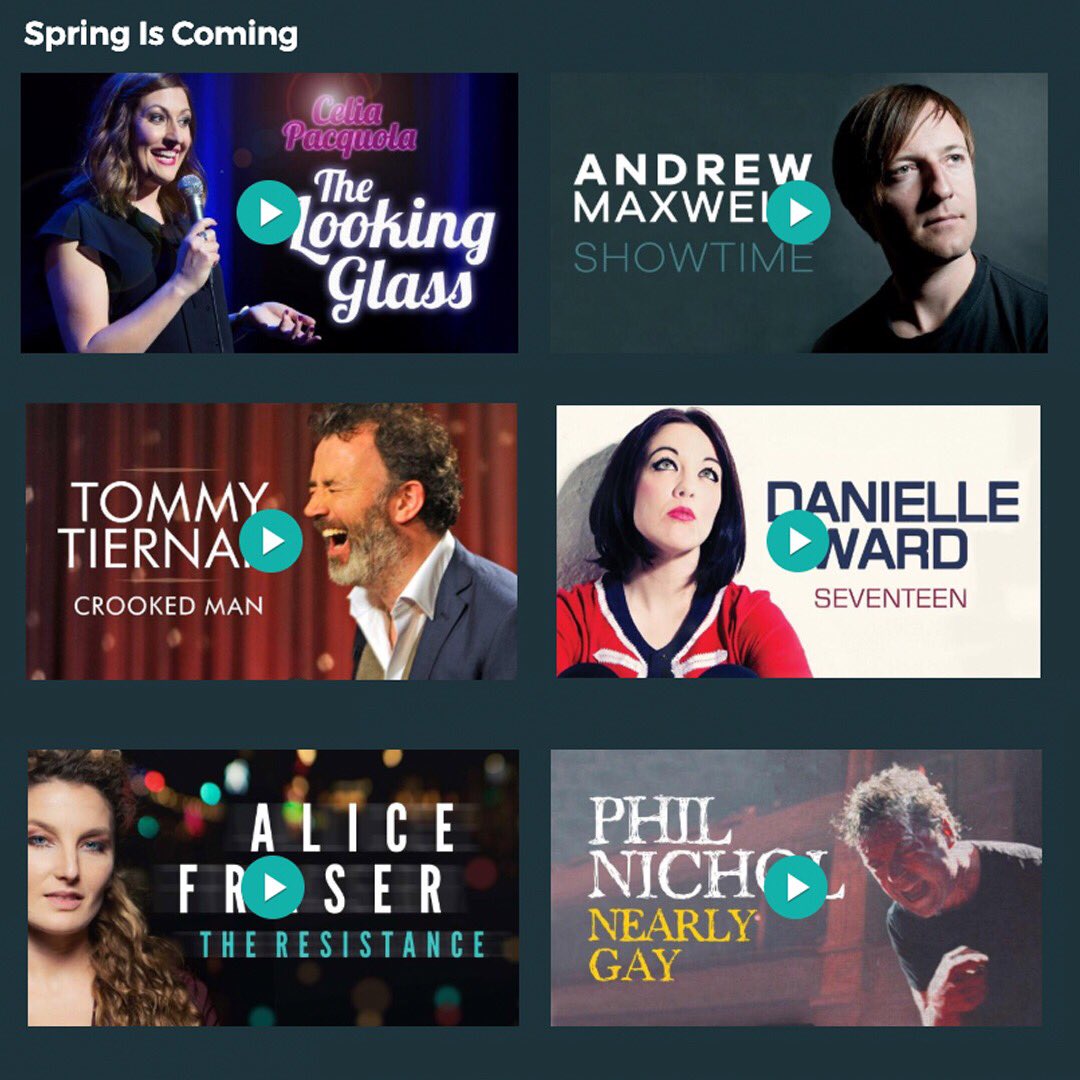 nextupcomedy's tweet photo. These seasoned storytellers will put a spring in your step! Go and check out our latest playlist featuring @CeliaPacquola @andrewismaxwell @Tommedian @captainward @aliterative & @philnichol #springiscoming #putaspringinyourstep #standupcomedy #nextup https://t.co/FztBbhPa1E