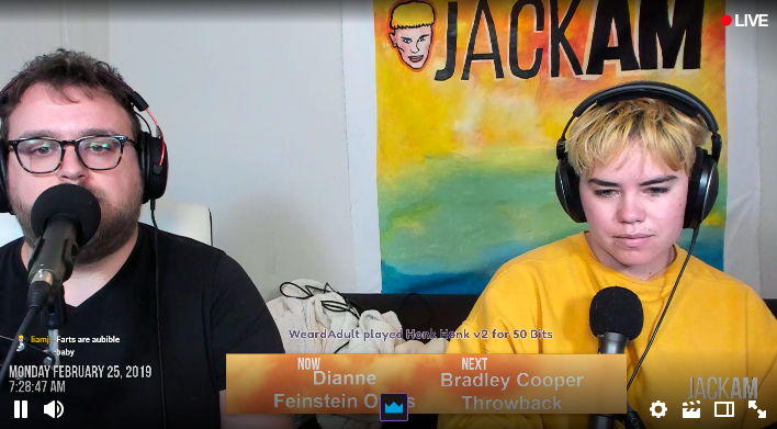 caitraft's tweet photo. sup I'm live on the air with @jackallisonLOL talking about Bradley Cooper!!!!!!!!!!!!!!!!!! https://t.co/f0c6SxFgBm #jackAM https://t.co/BgfoHv9F5d